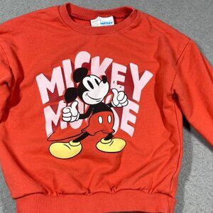 Mickey And Friends Boy's Sweater Size 4T